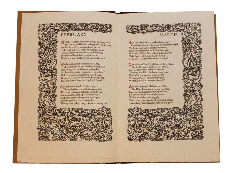 The Months by William Morris